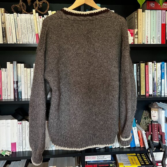 BYBLOS chunky wool sweater, size 42 (L) - Picture 5 of 8